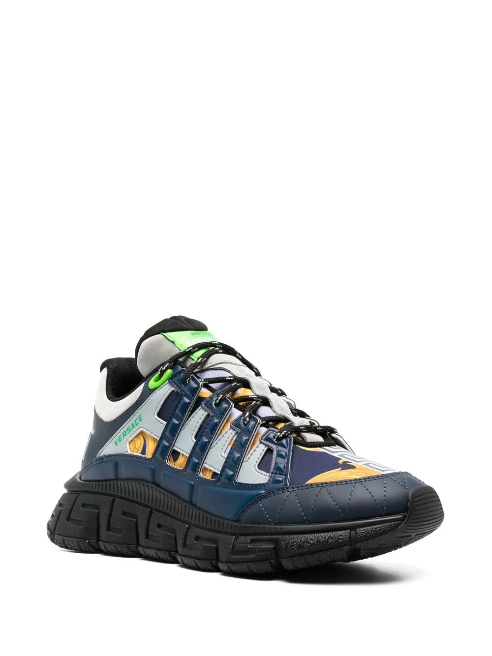 Versace Trigreca low-top sneakers - Blauw