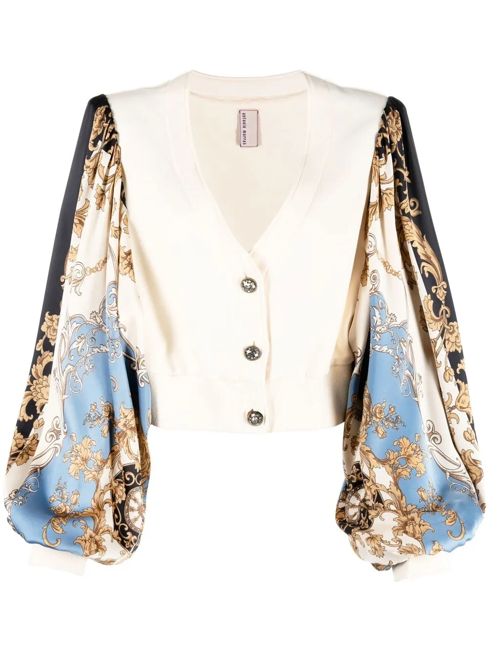 

Antonio Marras puff-sleeve buttoned jacket - Neutrals