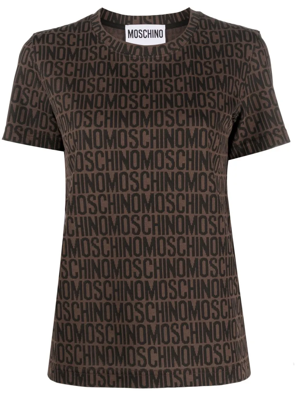 Moschino logo-print short-sleeve T-shirt - Farfetch