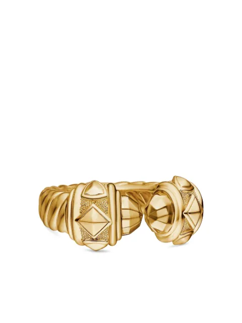 David Yurman 18kt yellow gold Renaissance ring (6.5mm)