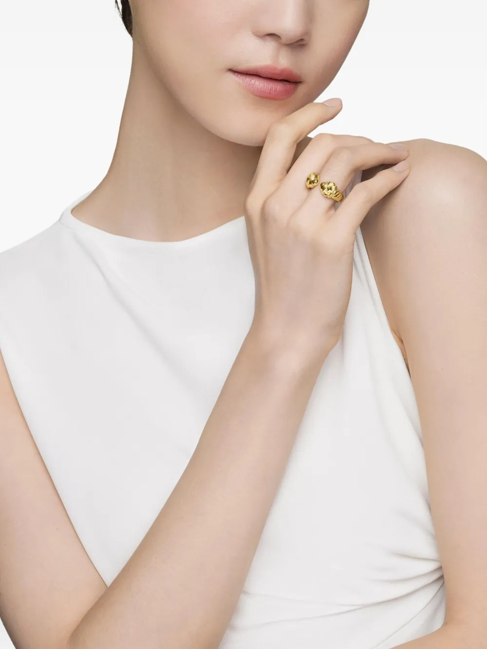 David Yurman anillo Renaissance en oro amarillo de 18kt de 6.5mm | Image 2