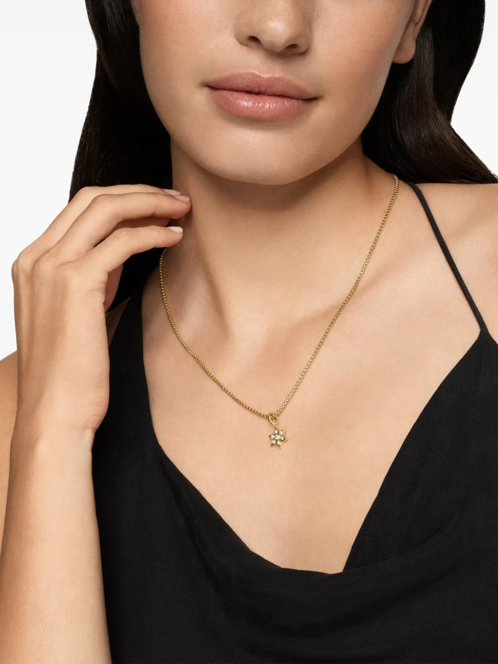 David Yurman 18K黄金 Star of David 钻石吊坠（17.2毫米） | Image 2
