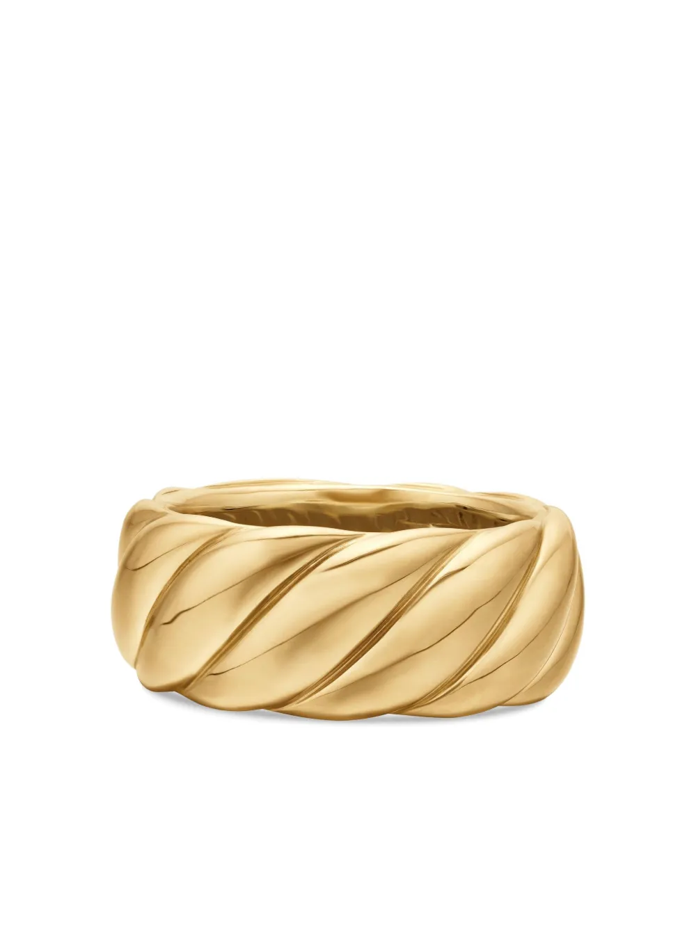 David Yurman puce d'oreille Sculpted Cable en or jaune 18ct | or | Image 1