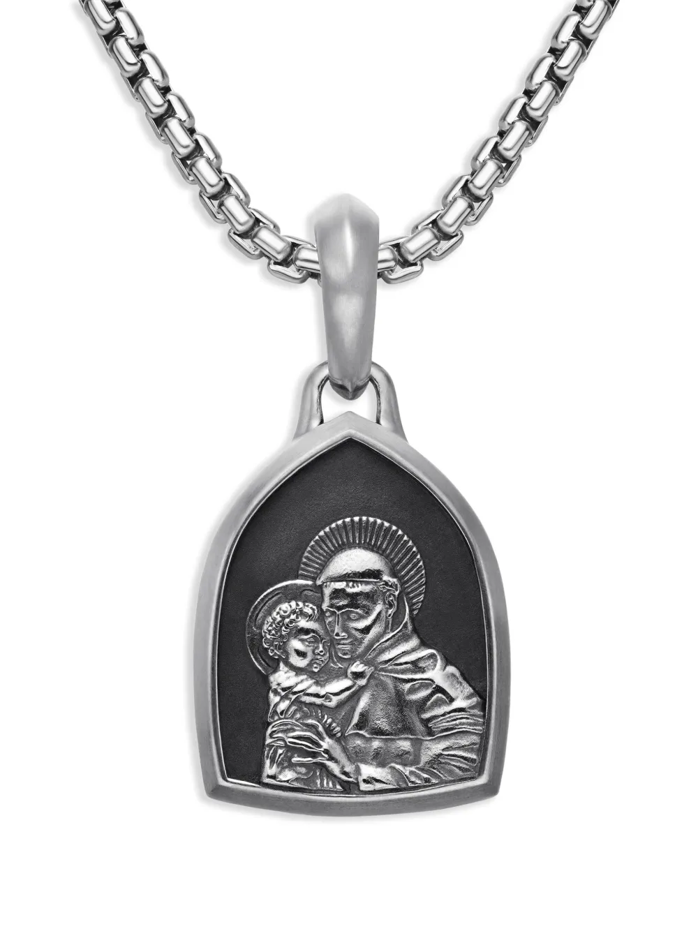 David Yurman sterling silver St. Anthony amulet (21.8mm) | Silver | Image 1