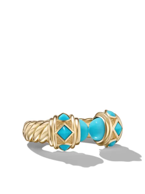 David Yurman 18kt yellow gold Renaissance ring (6.5mm)
