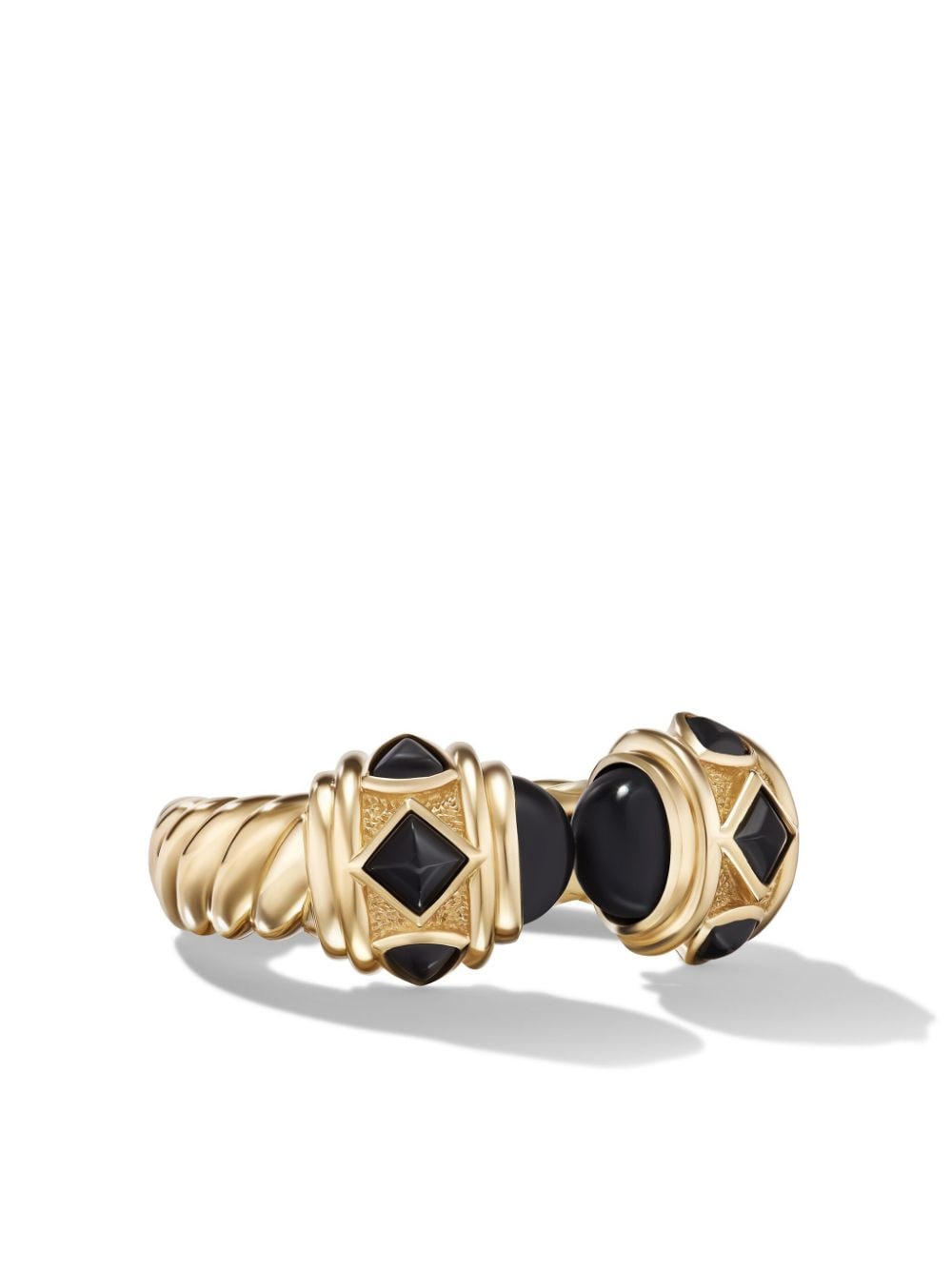 David Yurman 18kt Yellow Gold Renaissance® Onyx Ring