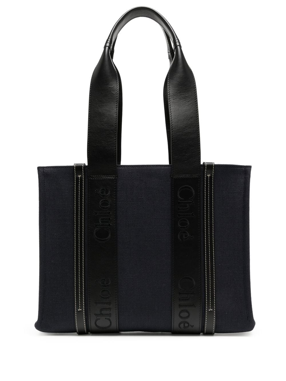 

Chloé medium Woody tote bag - Blue