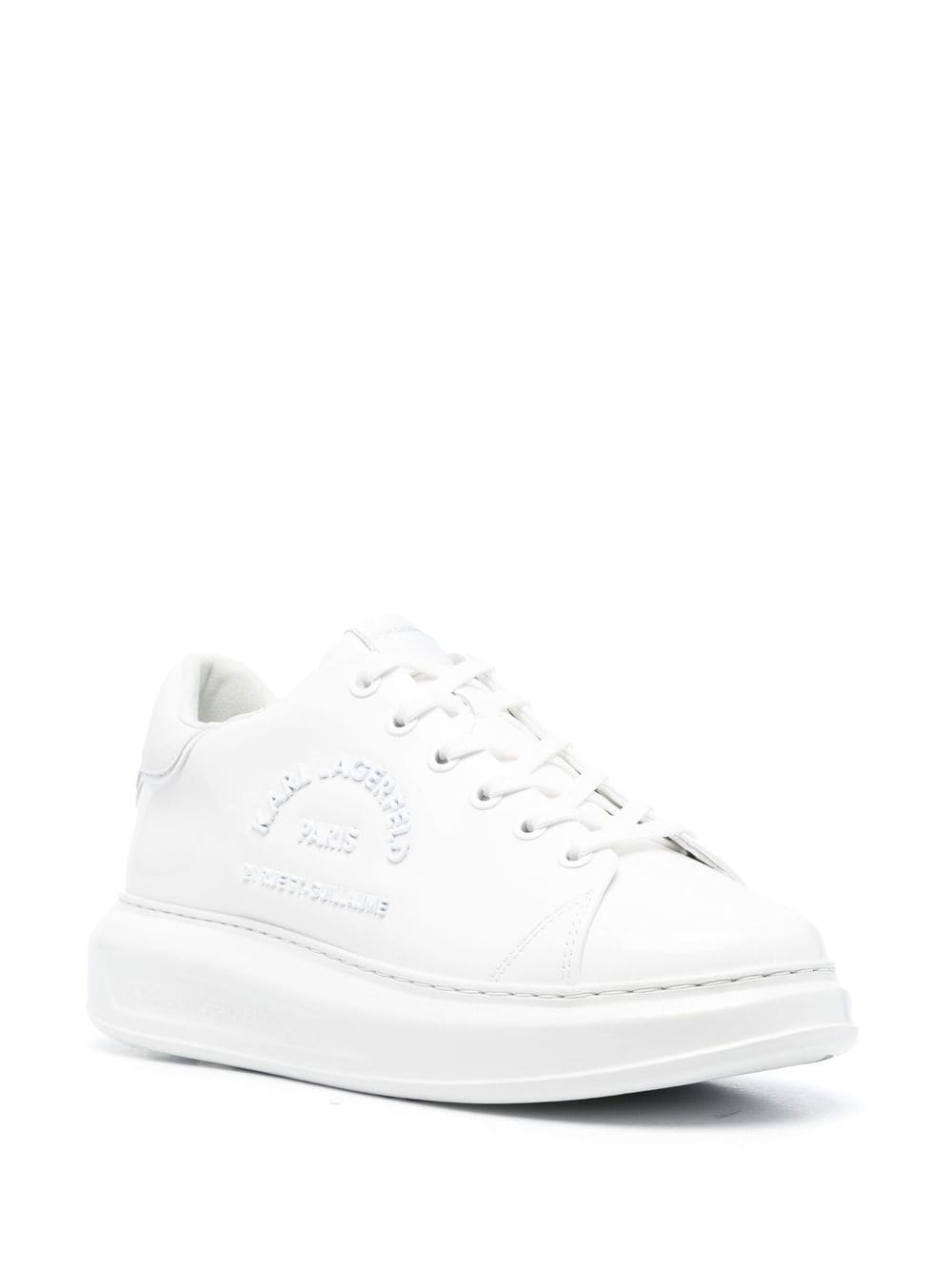 Karl Lagerfeld Rue St Guillaume low-top sneakers - Wit