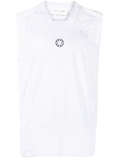 1017 ALYX 9SM logo-patch tank top
