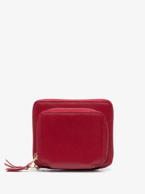 Comme Des Garçons Wallet external-pocket leather wallet