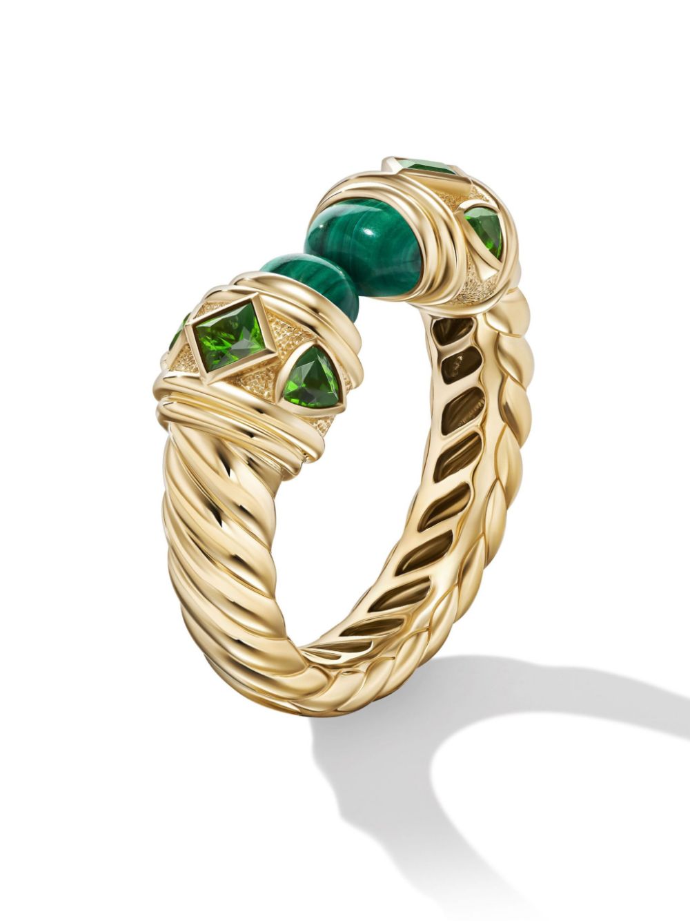 David Yurman 18kt geelgouden ring