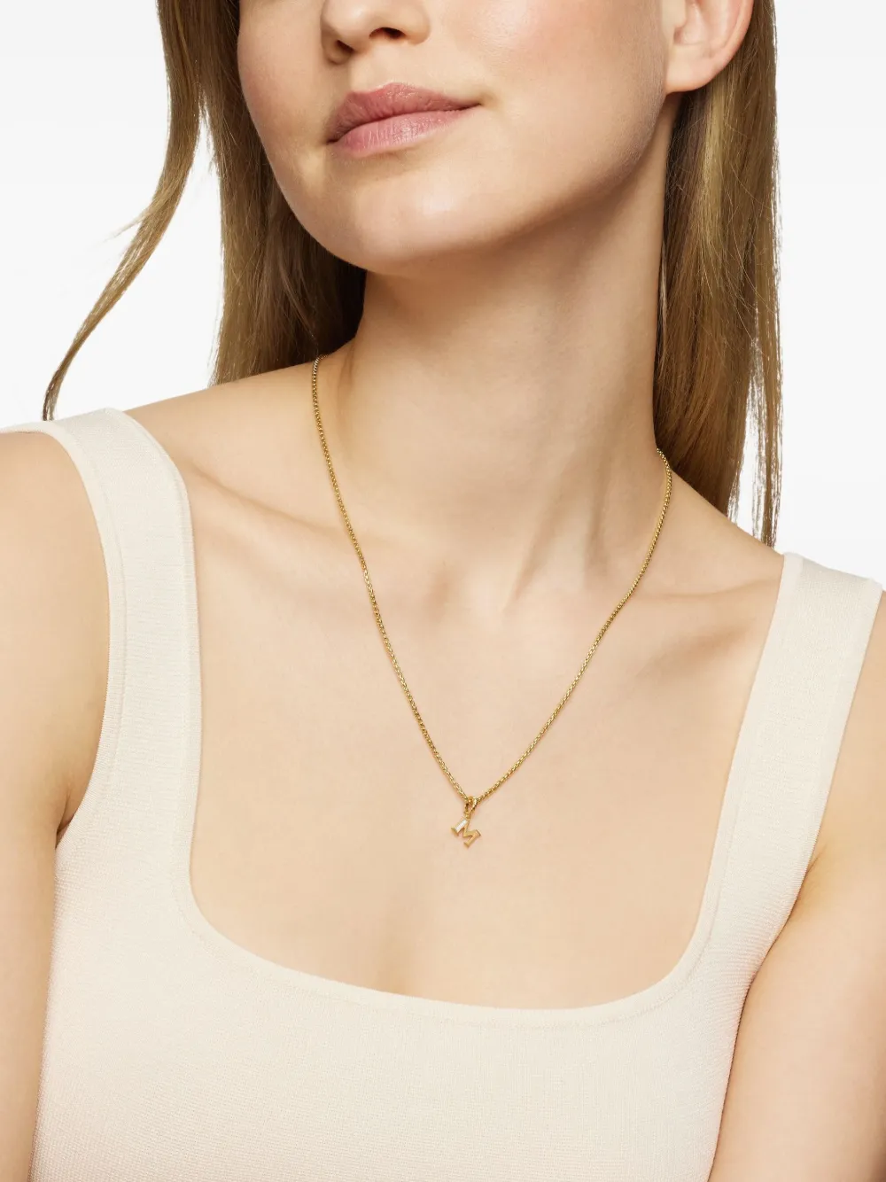 David Yurman pendentif M en or 18ct pavé de diamants | Image 2