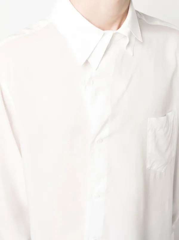 Sulvam double-collar Asymmetric Shirt - Farfetch