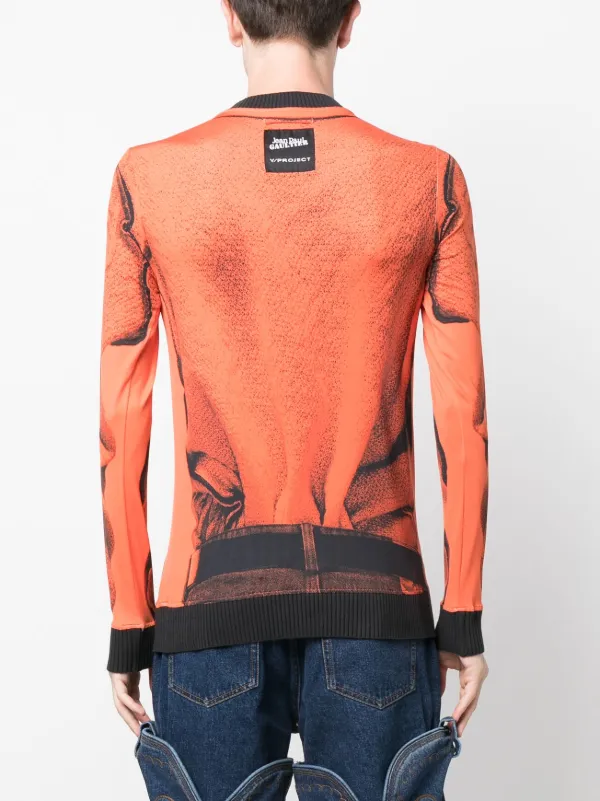 Y/Project x Jean Paul Gaultier Trompe l'oeil Sweatshirt - Farfetch