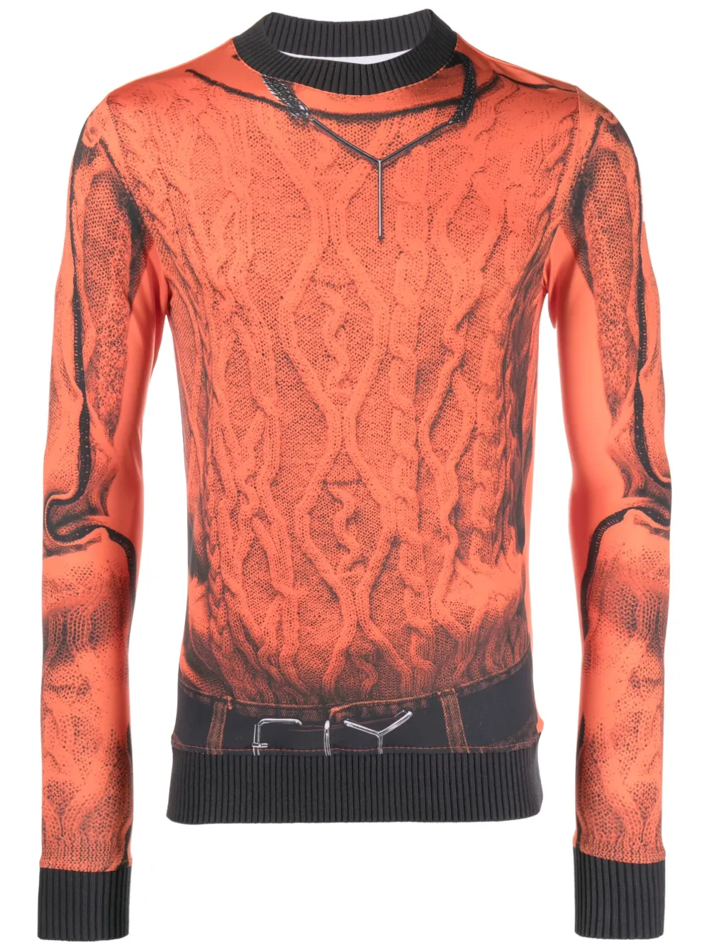 Louis Vuitton Men's Trompe L'oeil Printed Sweater