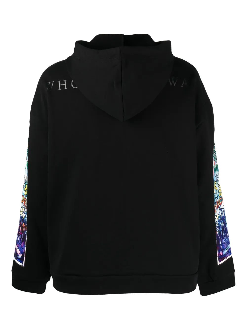 Who Decides War Hoodie met trekkoord - Zwart