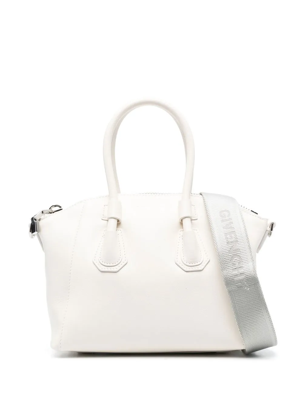 

Givenchy Mini Antigona leather tote - White