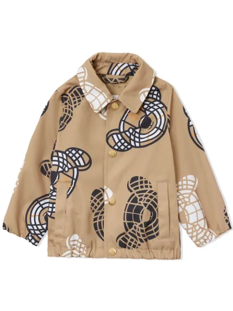 Burberry Kids chaqueta Thomas Bear liviana