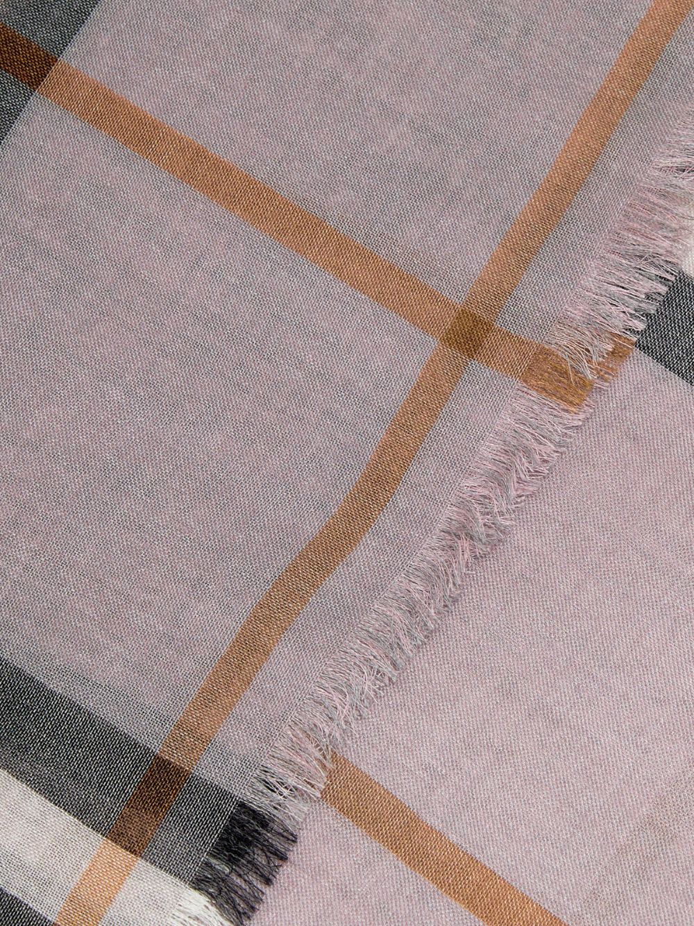 Burberry check-pattern scarf Men