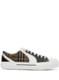 Burberry Vintage Check mesh low-top sneakers - Black