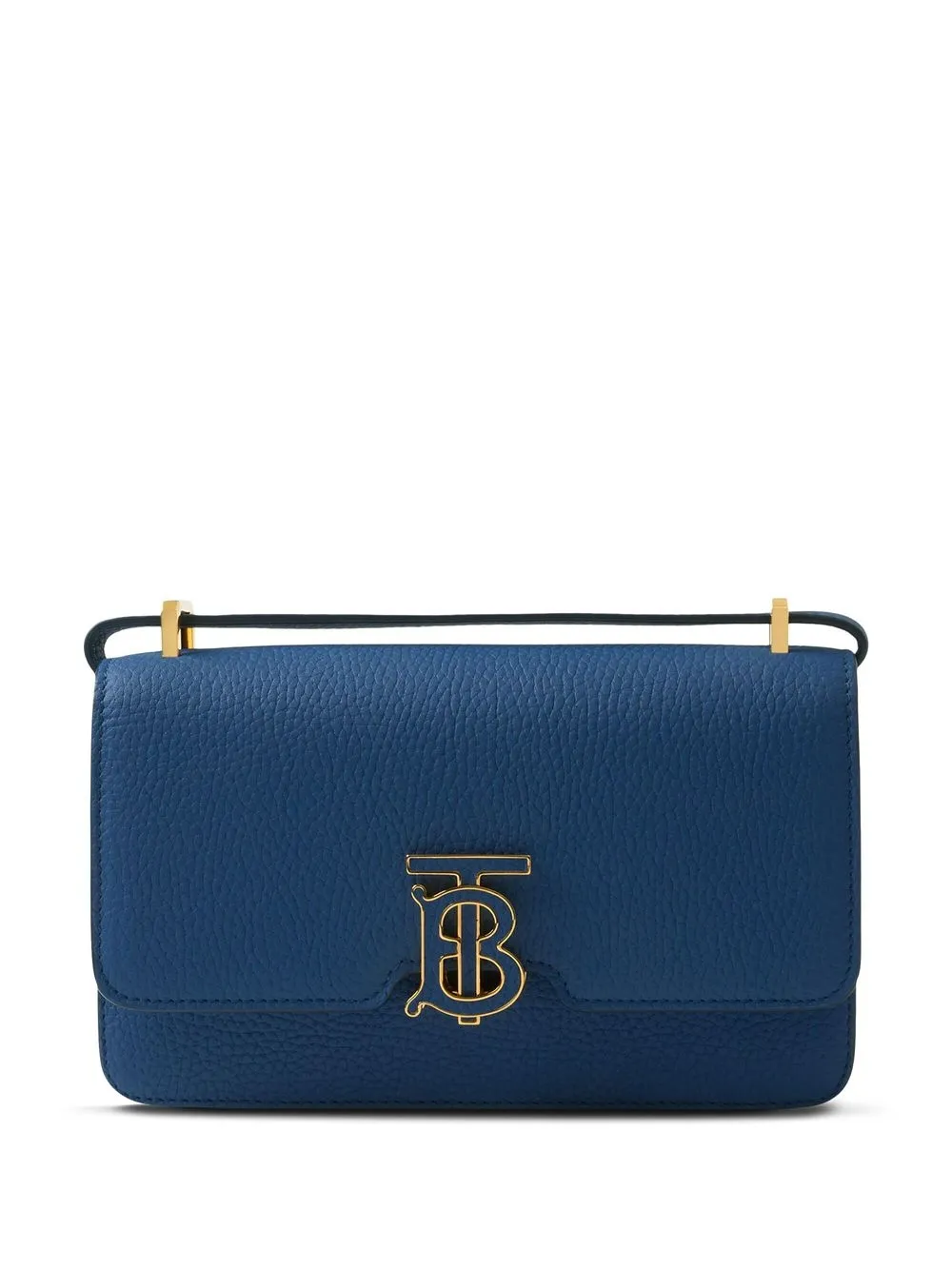 

Burberry TB grainy leather mini bag - Blue