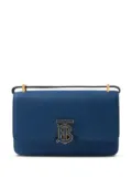 Burberry TB grainy leather mini bag - Blue