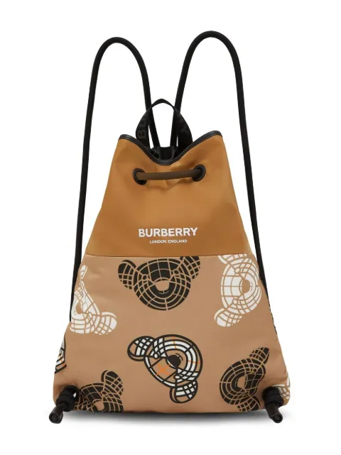 Burberry Kids sac à dos à logo imprimé