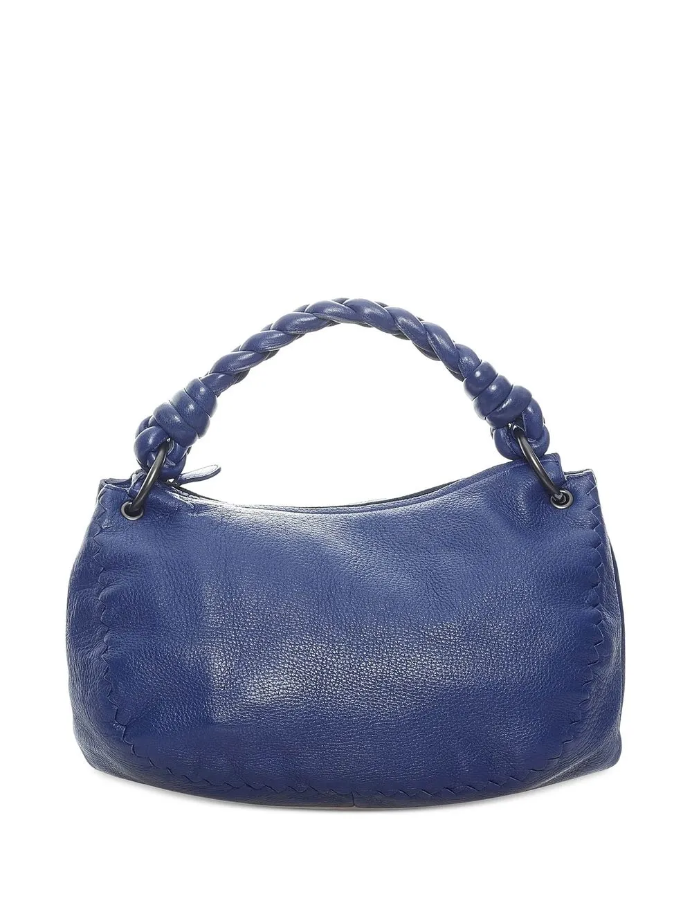 

Bottega Veneta Pre-Owned braided top handle handbag - Blue