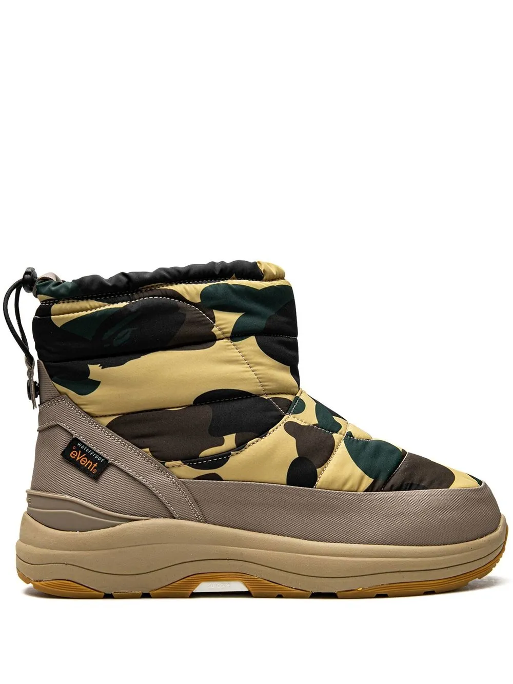 

A BATHING APE® x Suicoke ankle boots - Green