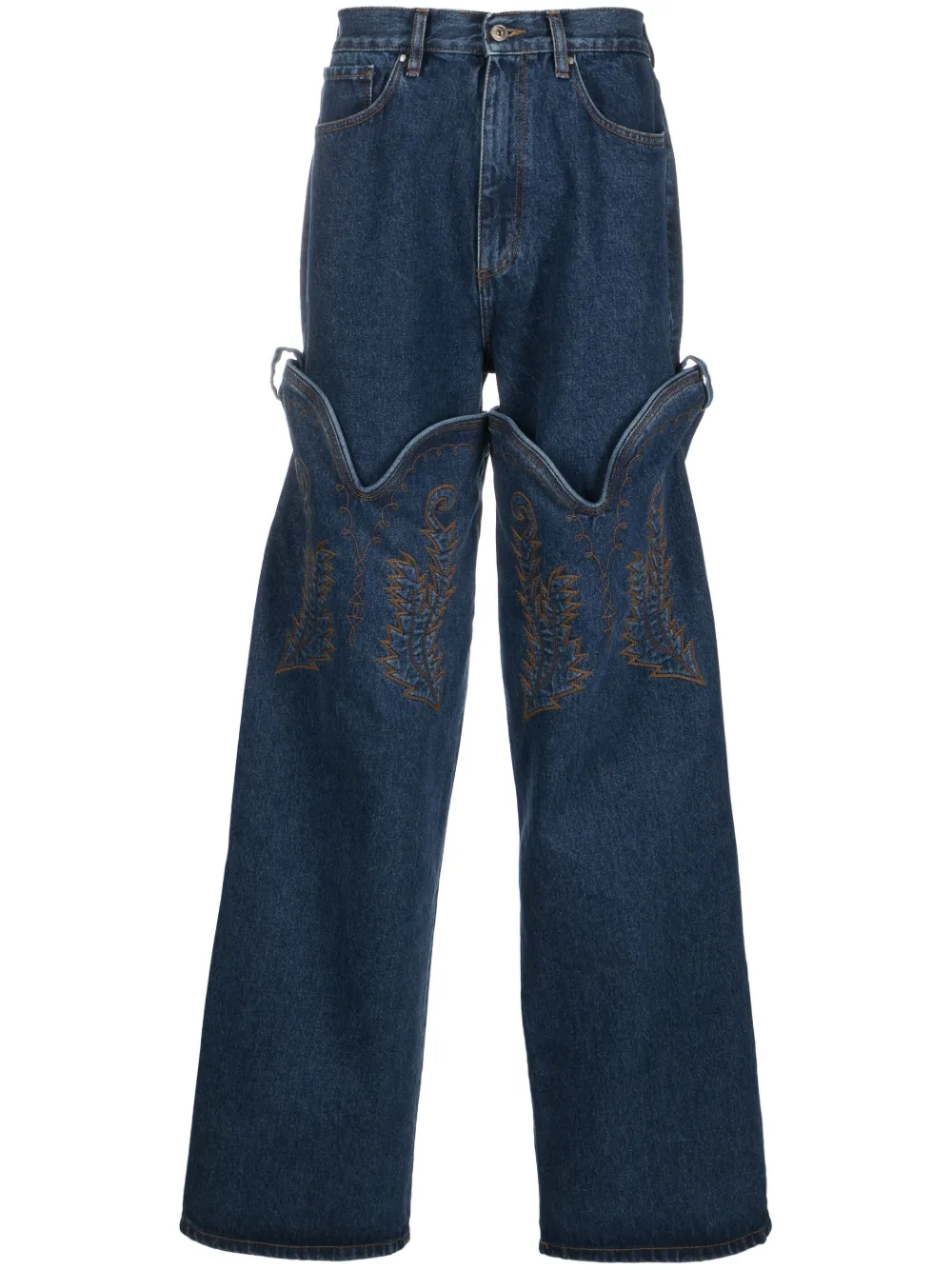 新作入荷!!】 [YD様専用］Y/PROJECT COWBOY CUFF JEANS デニム