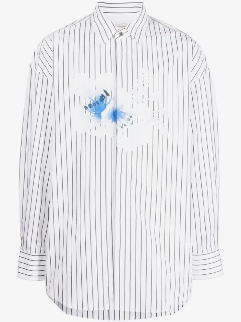 Feng Chen Wang floral-print shirt 