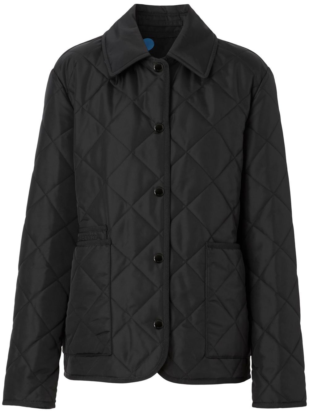 Burberry Diamond Quilted Barn jacket – Black