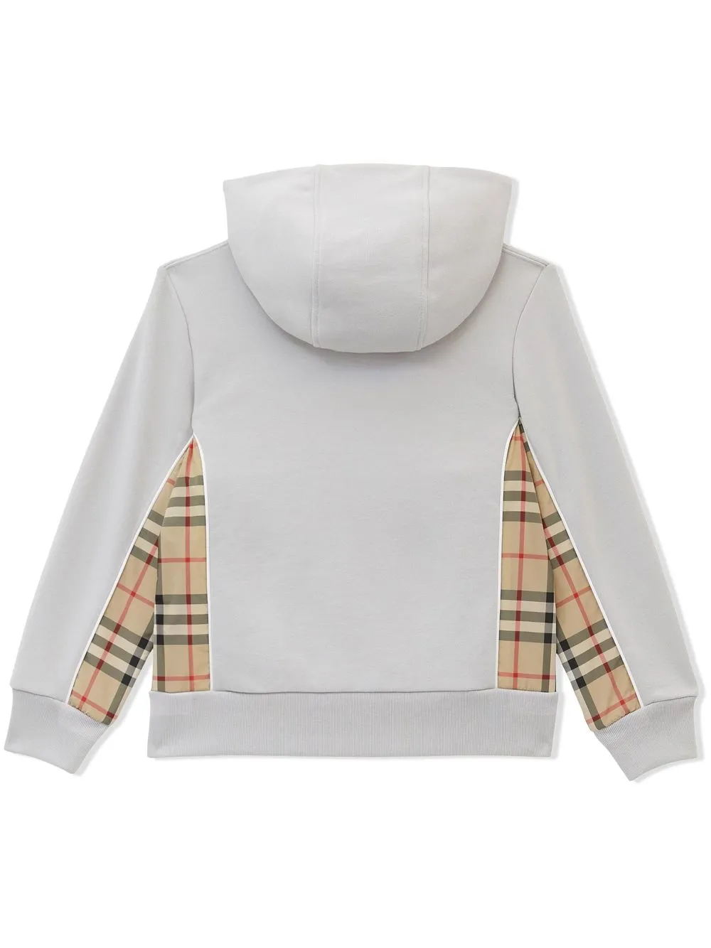 Burberry hoodie kids grey on sale