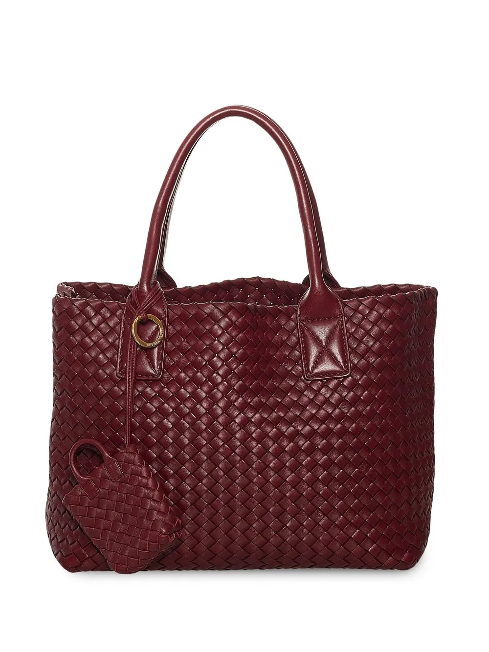 

Bottega Veneta Pre-Owned Intrecciato Cabat handbag - Red