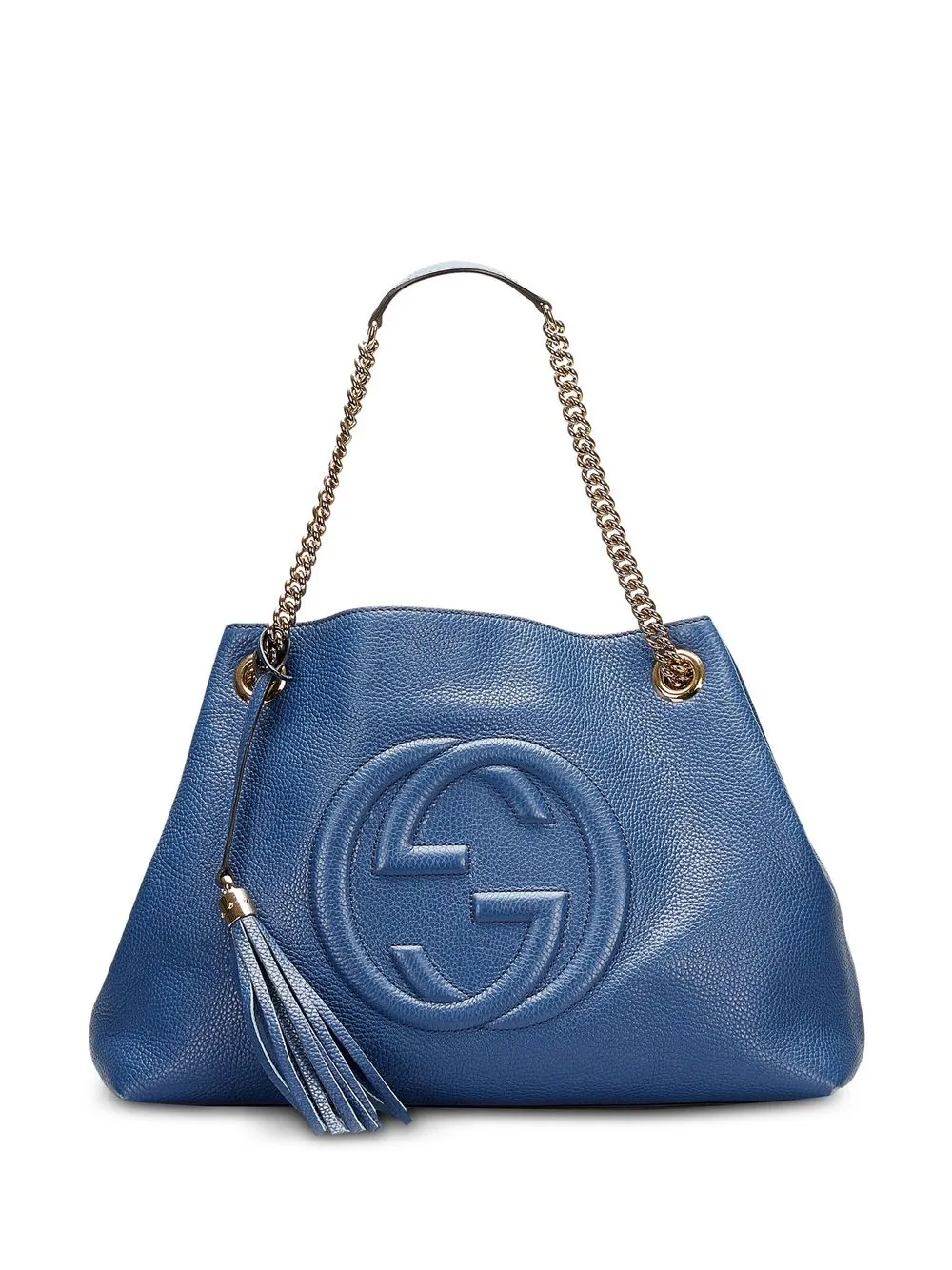 

Gucci Pre-Owned Soho leather tote bag - Blue