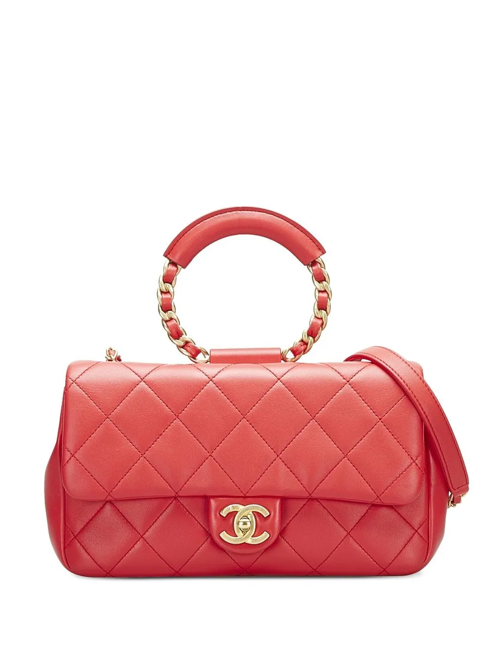 

CHANEL Pre-Owned In The Loop satchel bag - Red