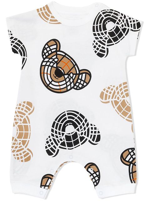 Burberry Kids Thomas Bear-print cotton shorties