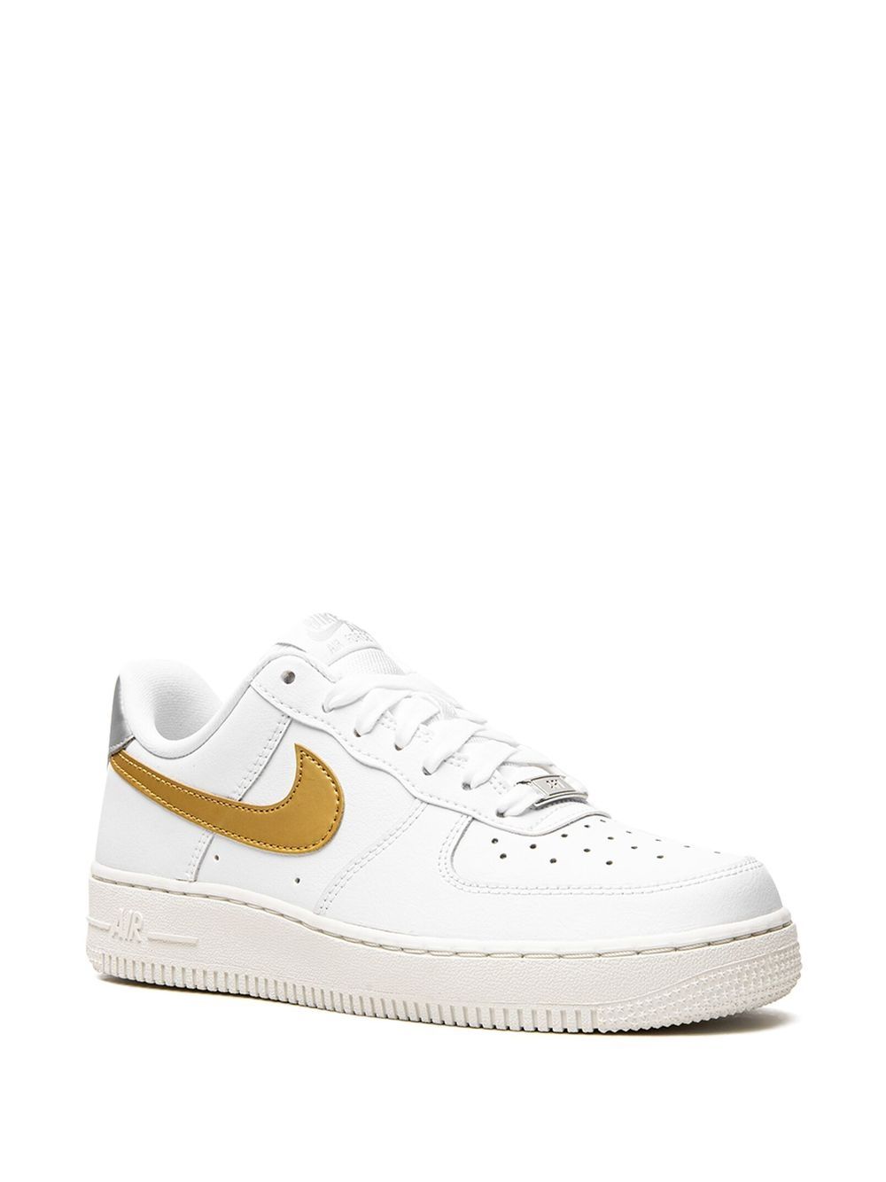 Nike Air Force 1 "White Gold Silver" sneakers WOMEN