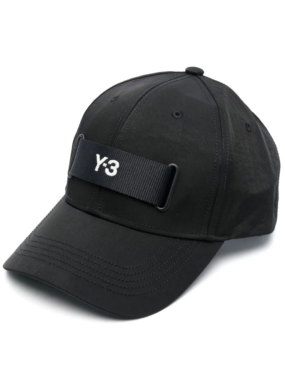 

Y-3 embroidered-logo cap - Black