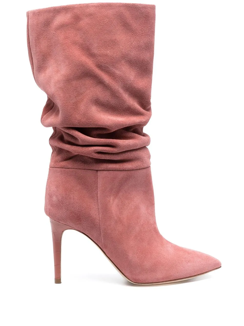 

Paris Texas 90mm heeled suede boots - Pink