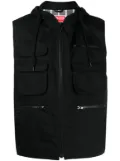 Kenzo Varsity technical gilet - Black