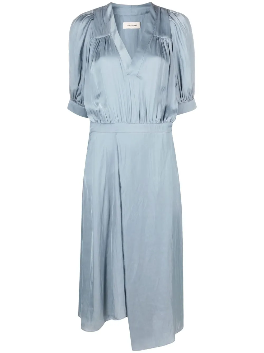 

Zadig&Voltaire V-neck midi dress - Blue