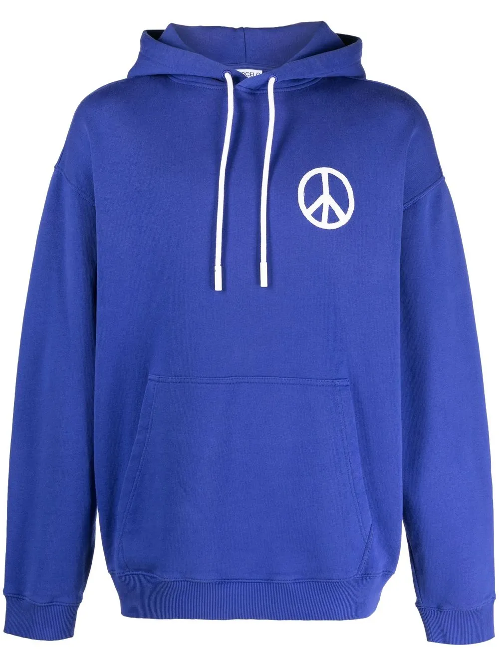 

Marcelo Burlon County of Milan hoodie con logo estampado - Azul