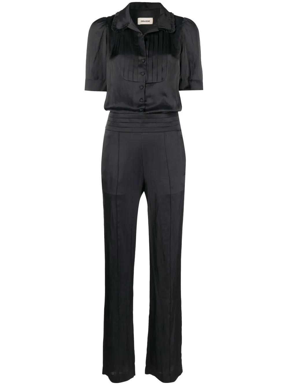 

Zadig&Voltaire jumpsuit manga corta - Negro