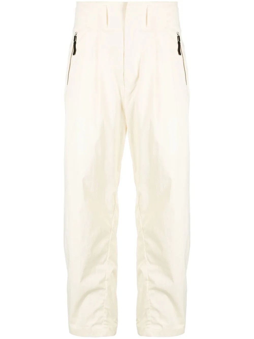 

Nike pleat-detail zip-pockets worker pants - Neutrals