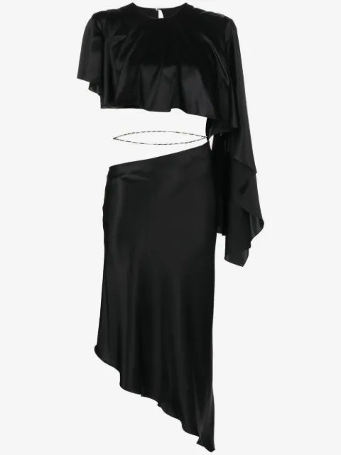 Materiel Asymmetric silk dress