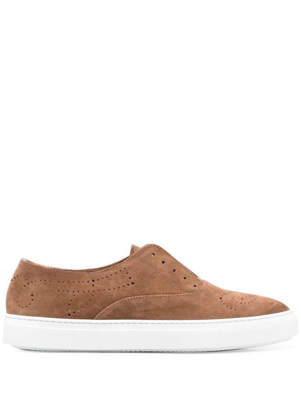 Image 1 of Fratelli Rossetti punch-hole slip-on sneakers