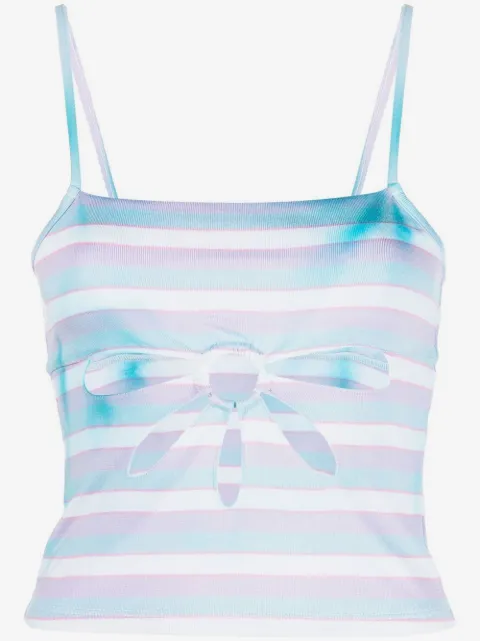 Collina Strada stripe-detail tank top