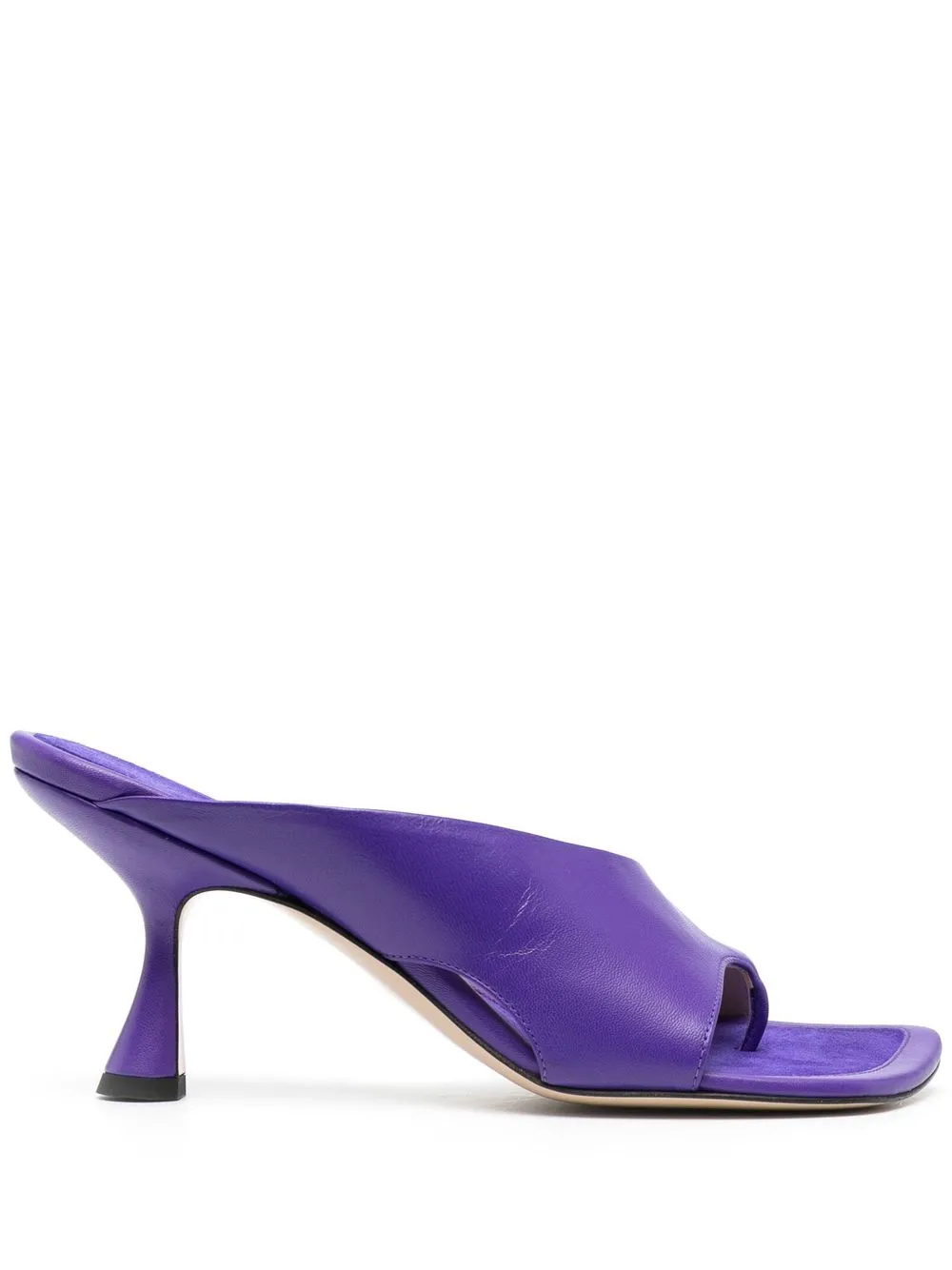 

Wandler Julio 90mm leather sandals - Purple