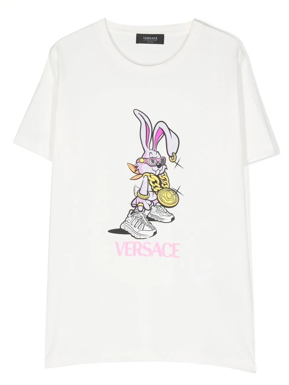 

Versace Kids playera Lunar New Year - Blanco
